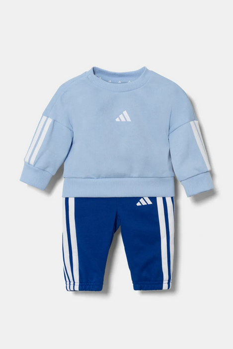 Tuta Bambino Adidas 3-Stripes - Azzurro/Blu