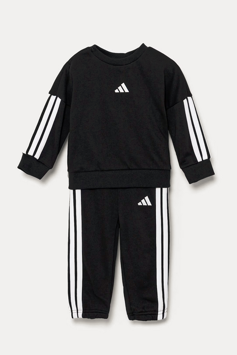 Tuta Bambino Adidas 3-Stripes - Nero/Bianco