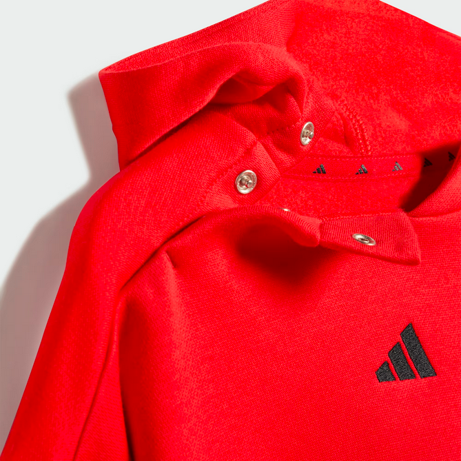 Tuta Bambino Adidas Essentials - Rosso/Nero