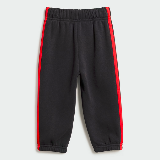 Tuta Bambino Adidas Essentials - Rosso/Nero