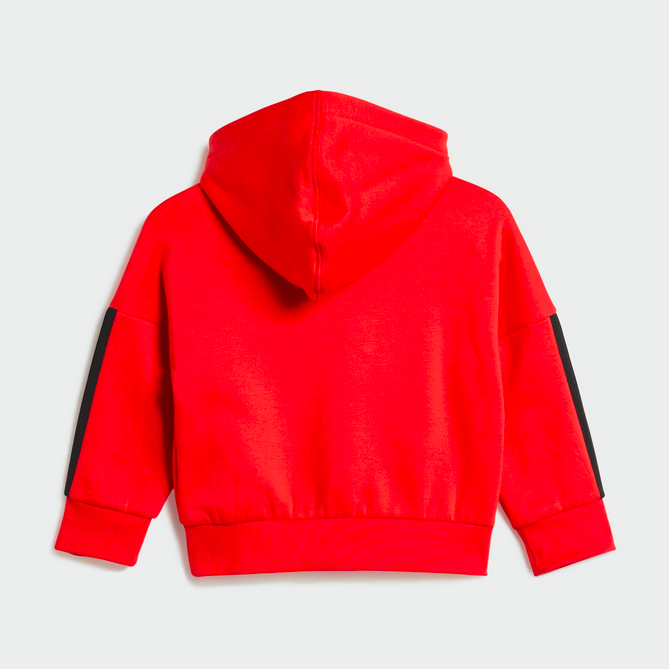 Tuta Bambino Adidas Essentials - Rosso/Nero