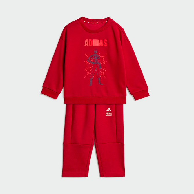 Tuta Bambino Adidas Marvel Spider-Man - Rosso