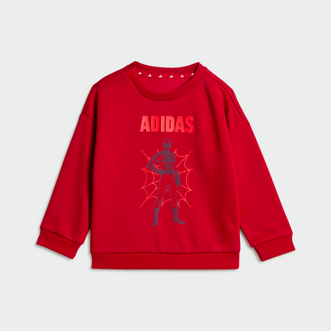 Tuta Bambino Adidas Marvel Spider-Man - Rosso