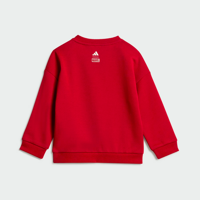 Tuta Bambino Adidas Marvel Spider-Man - Rosso