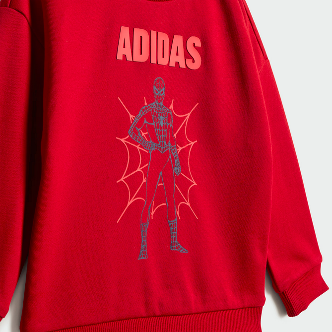 Tuta Bambino Adidas Marvel Spider-Man - Rosso