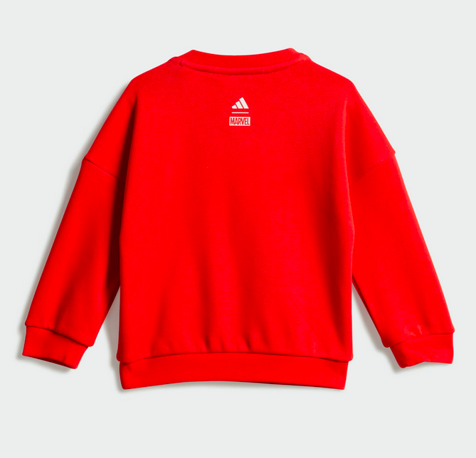 Tuta Bambino Adidas Marvel Spider-Man - Rosso/Nero