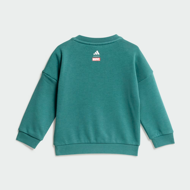 Tuta Bambino Adidas Marvel Spider-Man - Verde/Nero