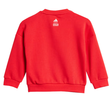 Tuta bambino Adidas x Marvel Spider-Man  - Nero/Rosso