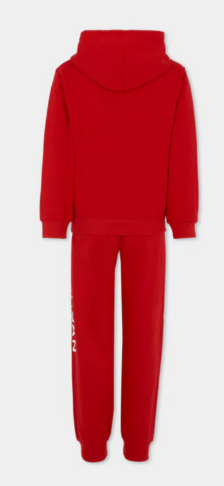 Tuta Bambino Jordan Baseline - Rosso