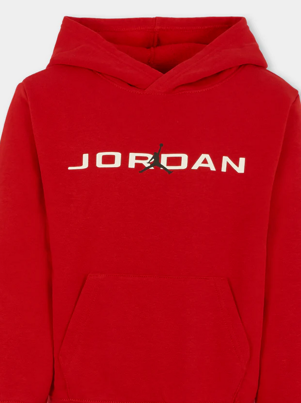 Tuta Bambino Jordan Baseline - Rosso