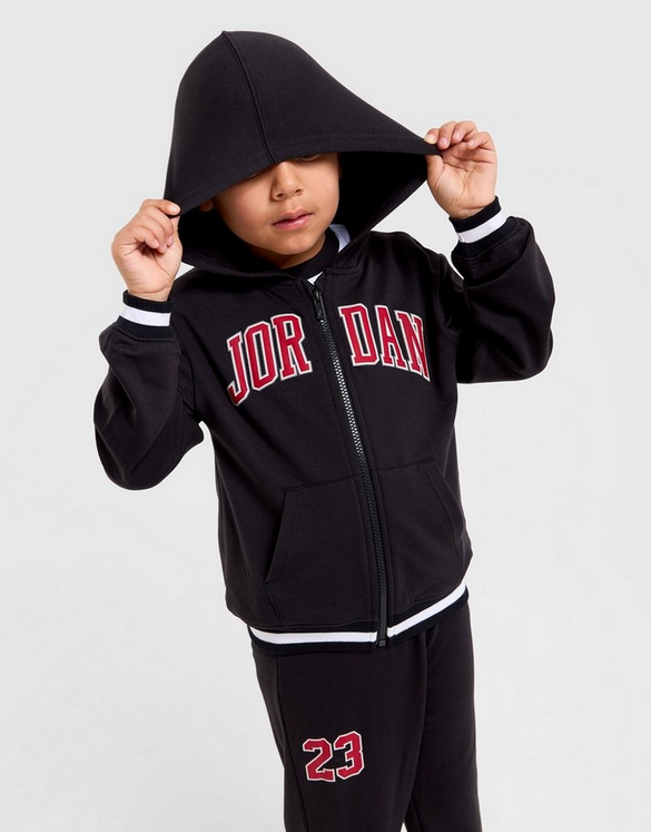 Tuta bambino Jordan Set - Nero