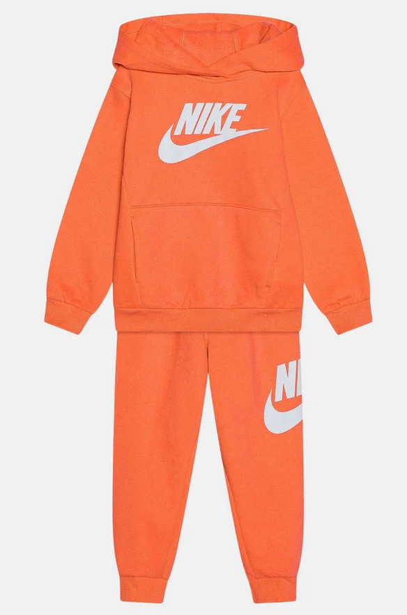 Tuta Bambino Nike Club French Terry - Arancione