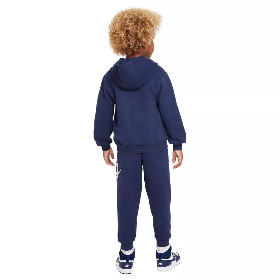 Tuta Bambino Nike Club French Terry - Blu/Bianco