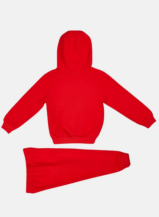 Tuta Bambino Nike Club French Terry - Rosso