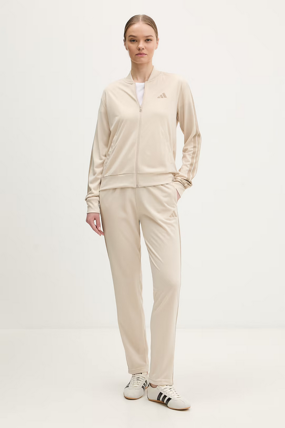 Tuta Donna Adidas Essential 3-Stripes - Beige