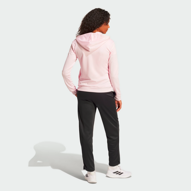 Tuta Donna Adidas Essentials Linear - Rosa/Nero