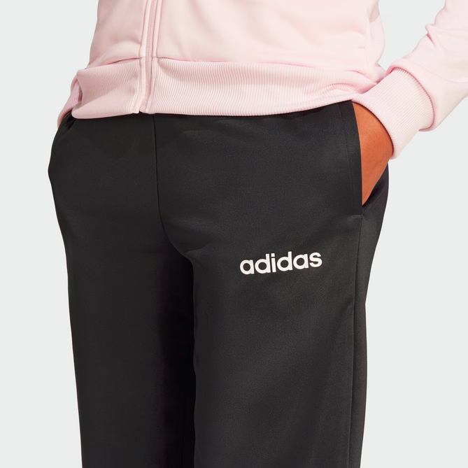 Tuta Donna Adidas Essentials Linear - Rosa/Nero