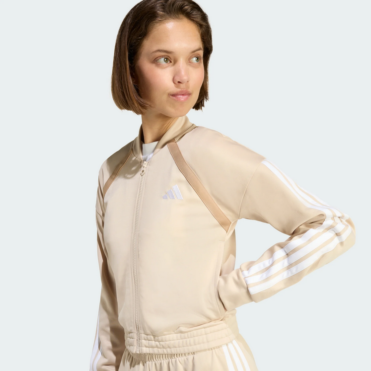 Tuta Donna Adidas Teamsport- BEIGE