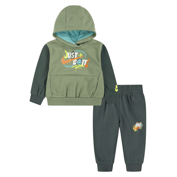 Tuta Nike Bambino NSW Textured - Verde