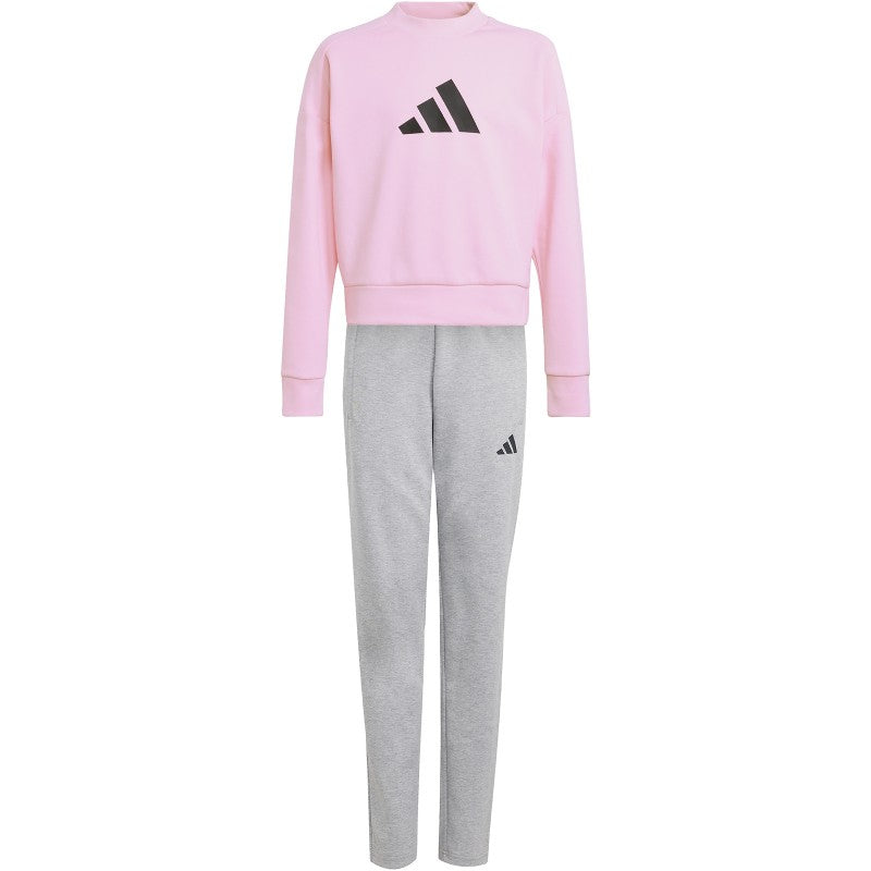 Tuta Ragazza Adidas Future Icons - Rosa/Grigio