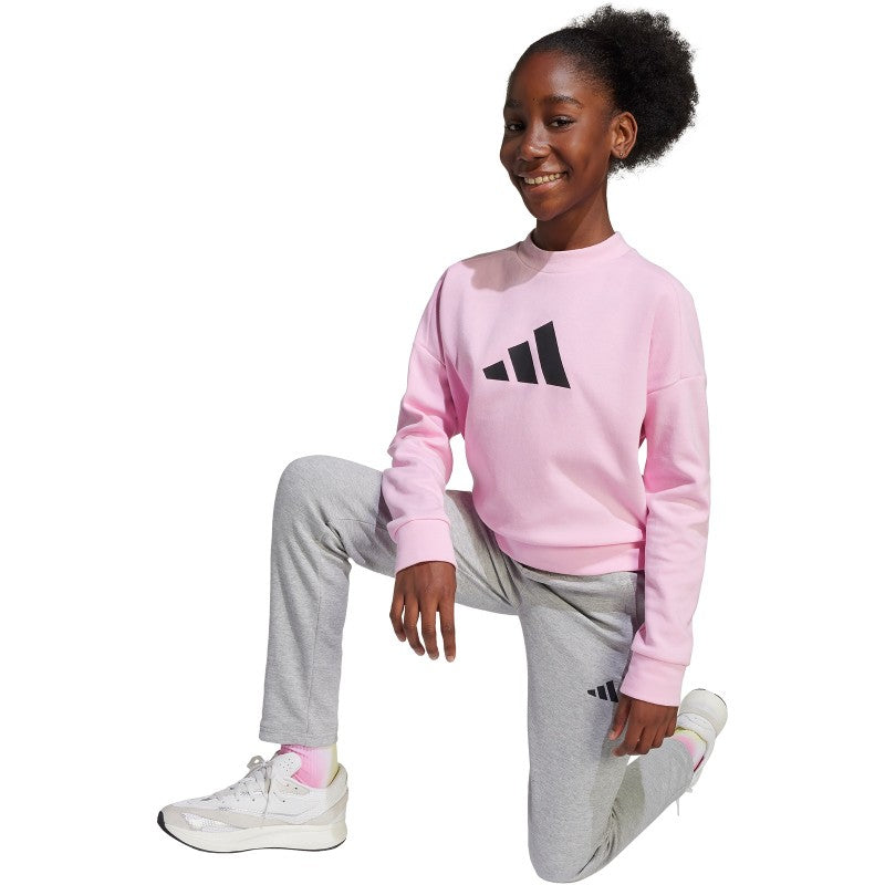 Tuta Ragazza Adidas Future Icons - Rosa/Grigio