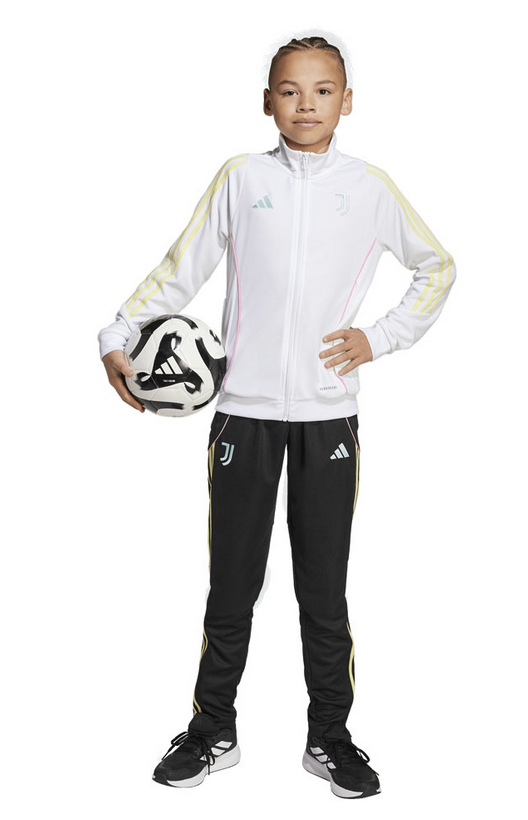 Tuta Ragazzo Adidas Tiro Juventus - Bianco/Nero