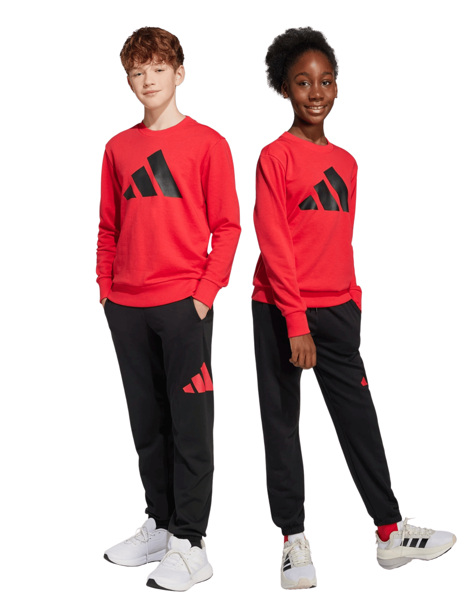 Tuta Unisex Adidas Sportswear - Nero/Rosso