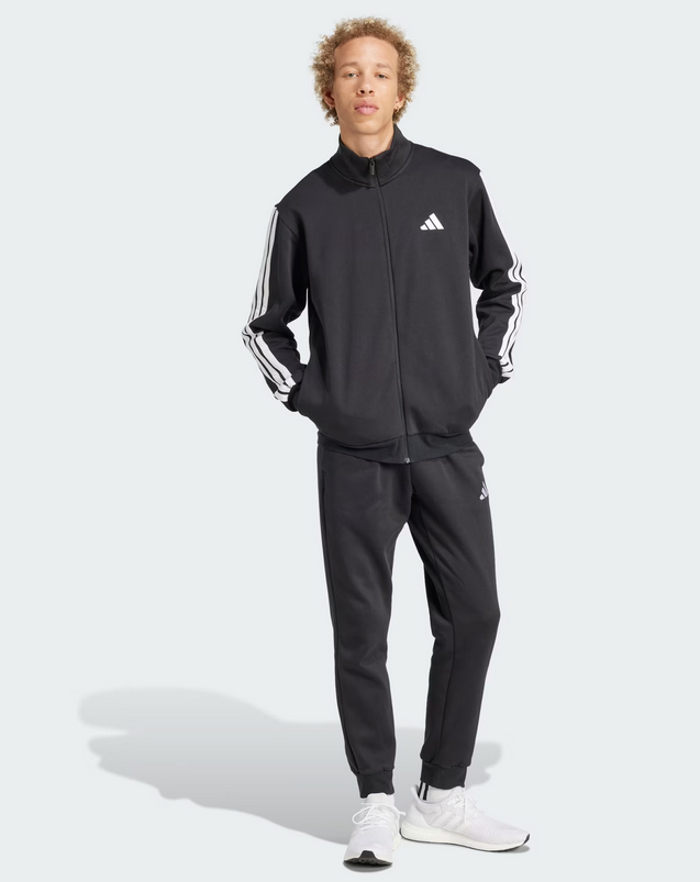 Tuta Uomo Adidas 3-Stripes - Nero