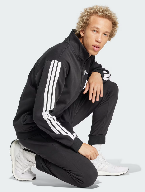 Tuta Uomo Adidas 3-Stripes - Nero