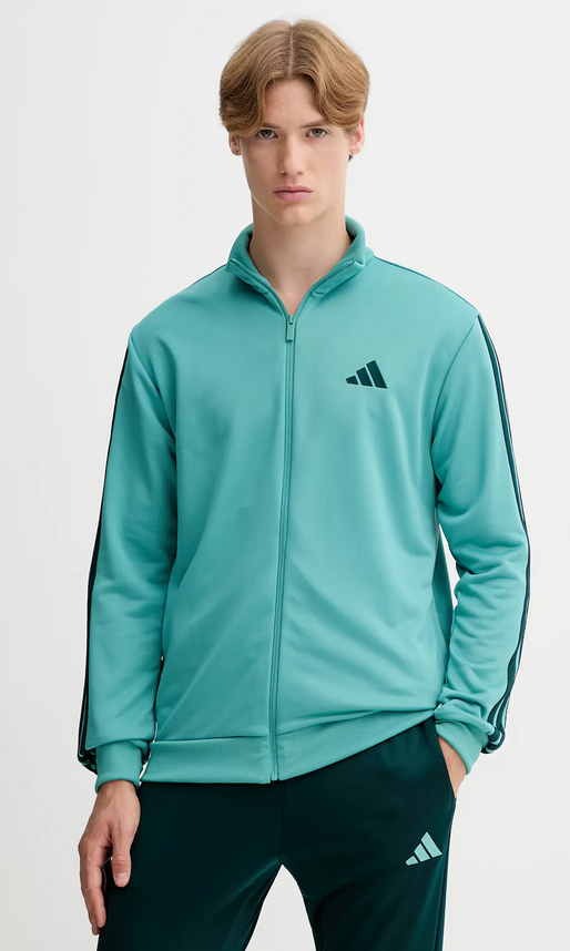 Tuta Uomo Adidas 3 Stripes - Verde