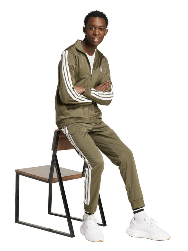 Tuta Uomo Adidas 3 Stripes - Verdone