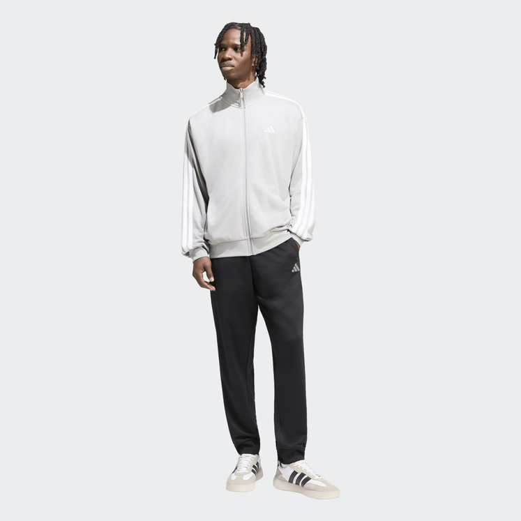 Tuta Uomo Adidas ART 3 STRIPES  - GRIGIO/NERO