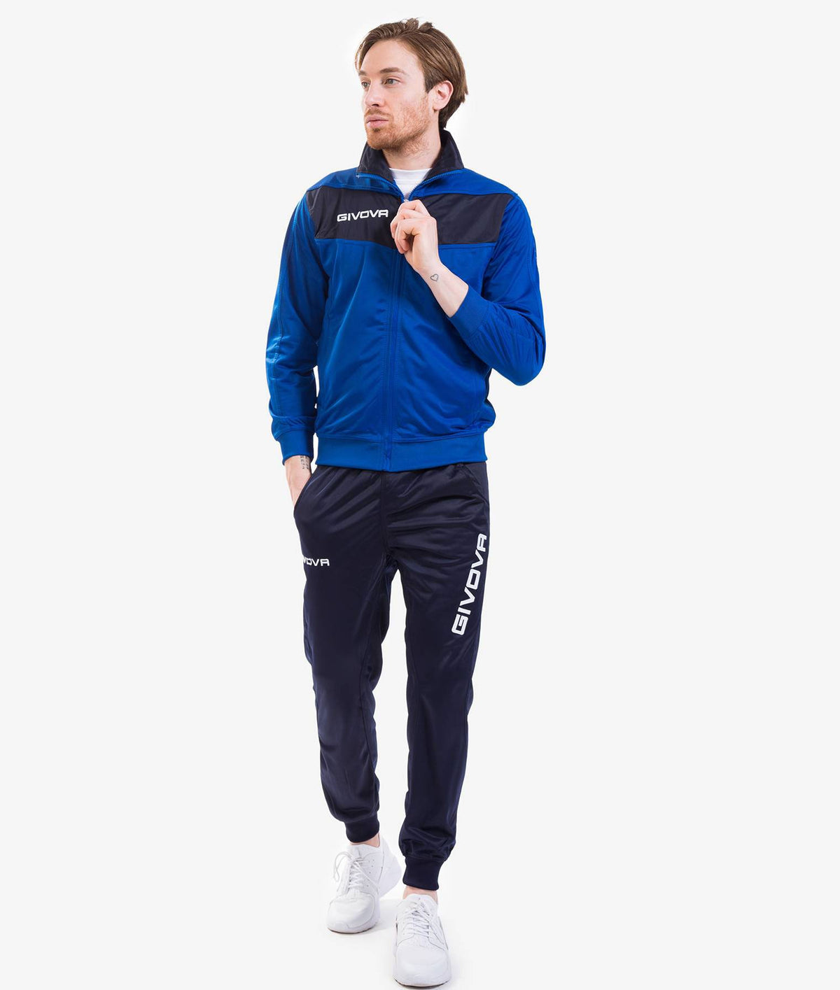 Tuta Unisex Givova Visa in Triacetato – Giacca e Pantaloni