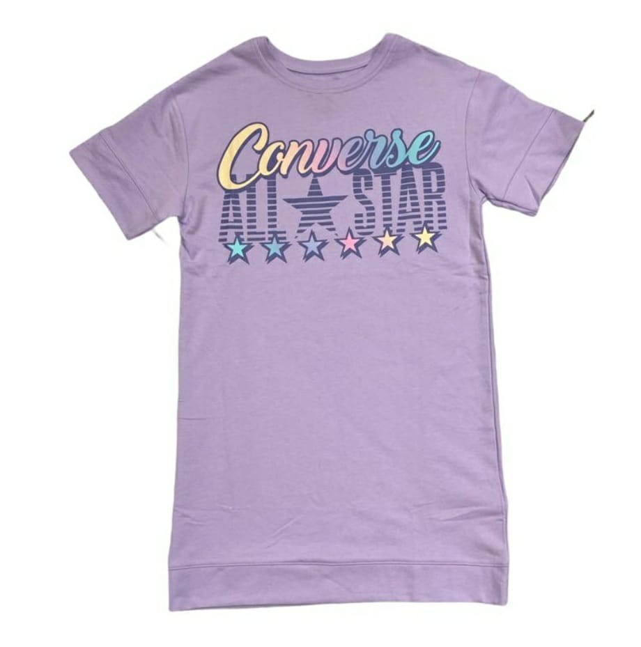 VESTITO RAGAZZA CONVERSE- 4CB672-P36