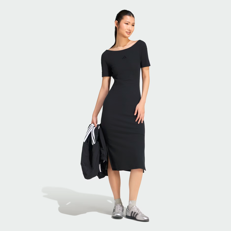 Vestito Donna Adidas KIT SMALL LOGO - Nero