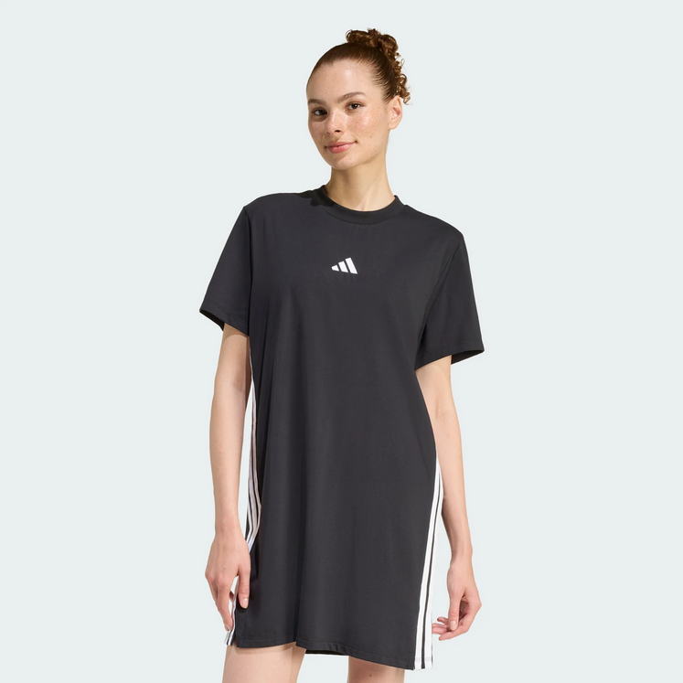 Vestito Donna ESSENTIALS 3-STRIPES - Nero