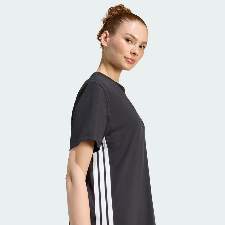 Vestito Donna ESSENTIALS 3-STRIPES - Nero
