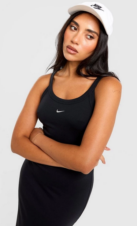 Vestito Donna Maglia Nike Sportswear Chill - Nero