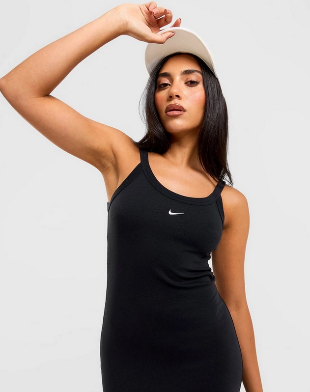Vestito Donna Maglia Nike Sportswear Chill - Nero
