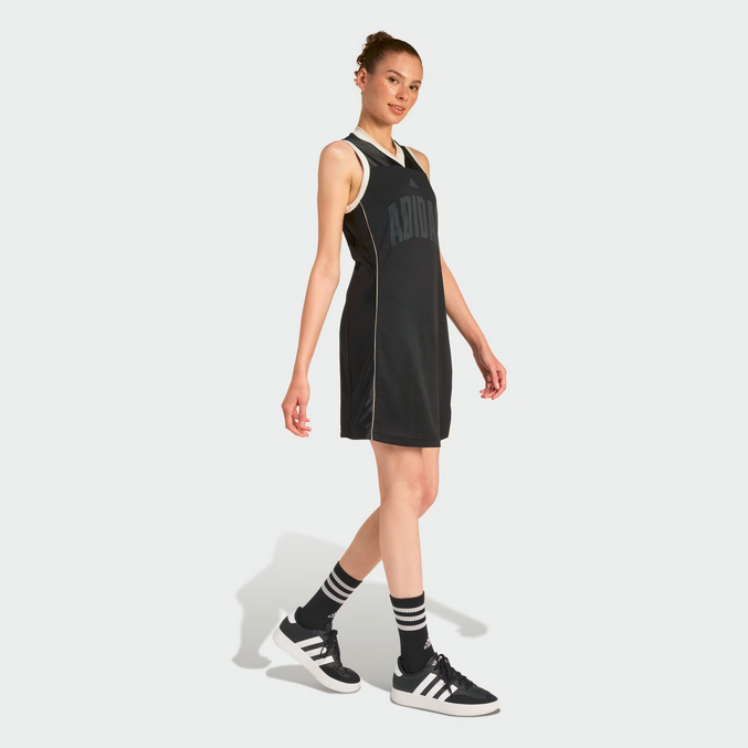 Vestito Donna STADIUM MESH DRESS - Nero