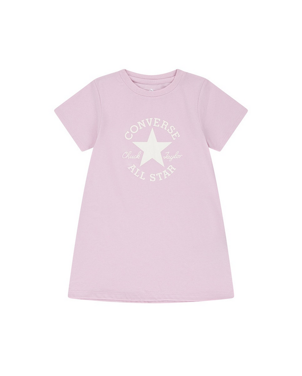 Vestito Ragazza Converse Emblema Chuck - Rosa