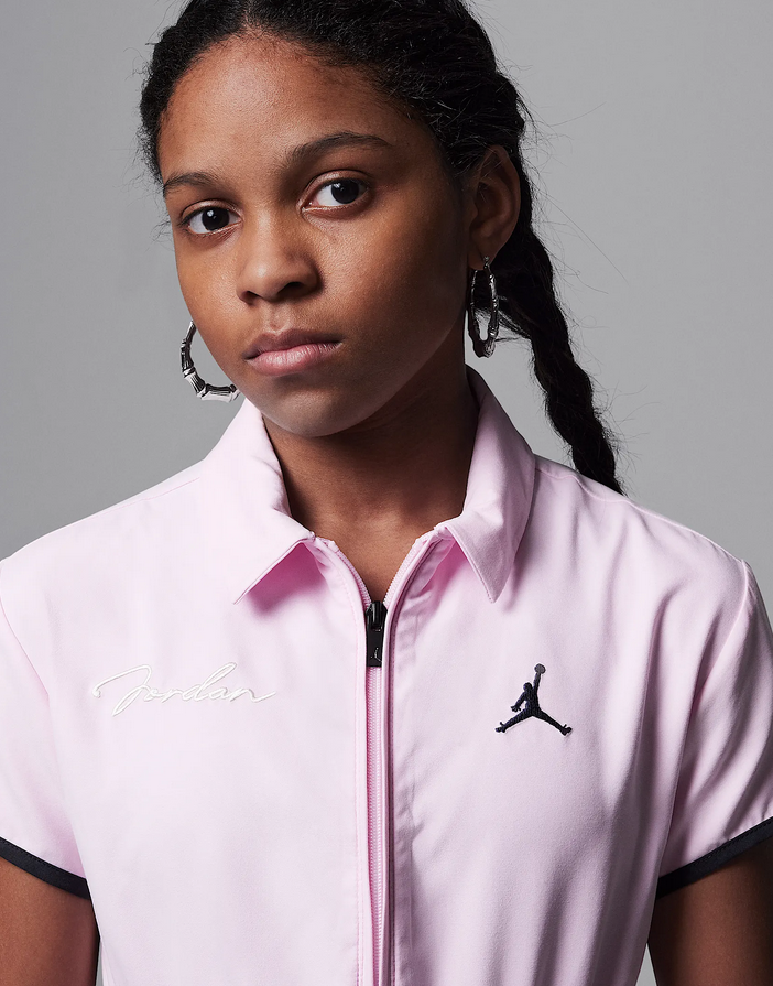 Vestito Ragazza Jordan "Hidden In Plain Sight" - Rosa