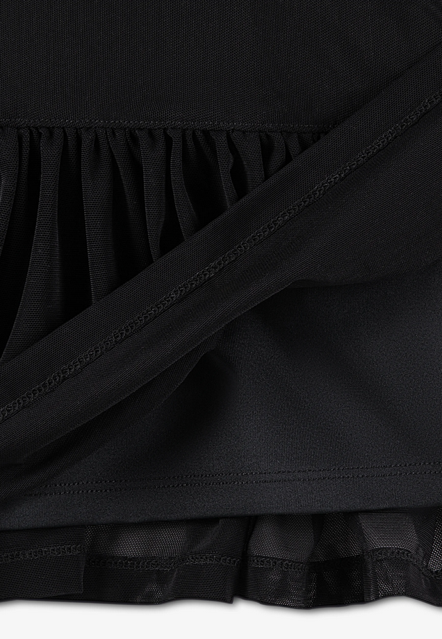 Vestito Ragazza Jordan Secret Diary Layered- Nero