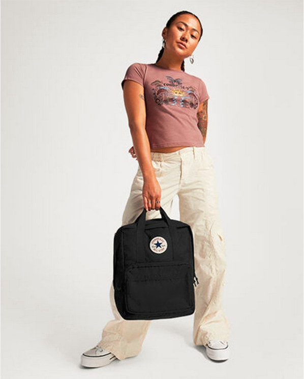 Zaino Converse Small Square - Nero