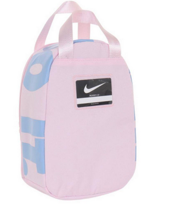 MINI ZAINO BAMBINA NIKE PULL ZIP LUNCH BAG TERMICO ROSA